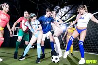 Freya von Doom, Leana Lovings, Skyla Sun, Selina Bentz, Luxe La Fox, Lucy Foxxx - Team Skeet