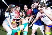 Freya von Doom, Leana Lovings, Skyla Sun, Selina Bentz, Luxe La Fox, Lucy Foxxx - Team Skeet