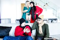 Mona Azar , Bunny Madison - Mom Swap