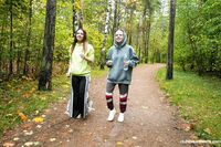 Violet Clarke , Rihanna Black - Club Sweethearts