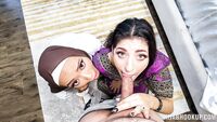 Nikki Knightly , Channy Crossfire - Hijab Hookup