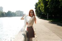 Luba Cherisova on Red Wednesday (Zishy)