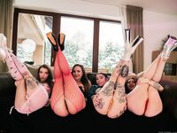 Kristy Black, Megan Inky, Monika Wild, Eden Ivy - Gape Escape