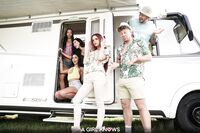 Milena Ray, Sirena Milano, Lia Lin, Black Angel - A Girl Knows