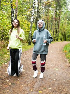 Violet Clarke , Rihanna Black - Club Sweethearts