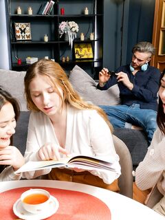 Amelia Ost , Roxy Muray , Mila Pie - Club SweetHearts